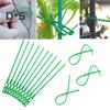 100 Pcs Reusable Plant Ties Adjustable Plant Twist Ties Self-locking Cable Ties for Indoor Outdoor Climbing Plants Cables Organization