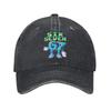 Spring Cartoon 67 Six Seven 6-7 Funny Italian Brainrot Gaming Memes Baseball Cap Sun Adjustable Design Washed Trucker Hat Unisex
