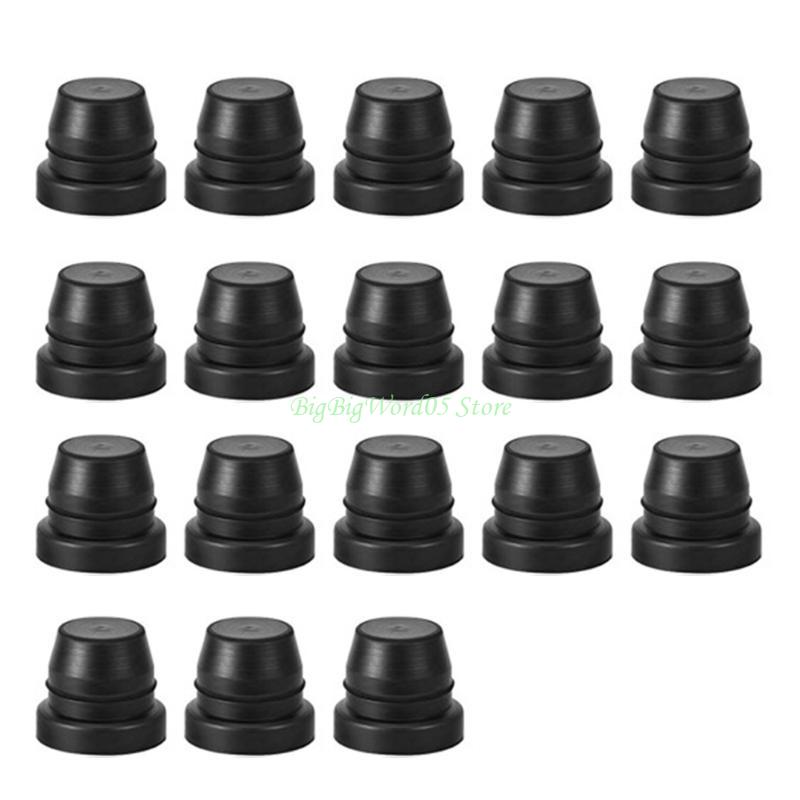 24TE Protective Rubber Dust Cover Guard For Brake Pumps Caliper Exhaust Screw Waterproof Caps Scooter Motorcycle Accessories
