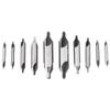 10pc 1mm 5mm Hss Center Drill Set 60 Degree Combined Countersink Bits