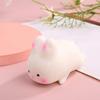 Stress Relief Toy Flexible Quick Rebound Lovely White Bunny Pinch Toys