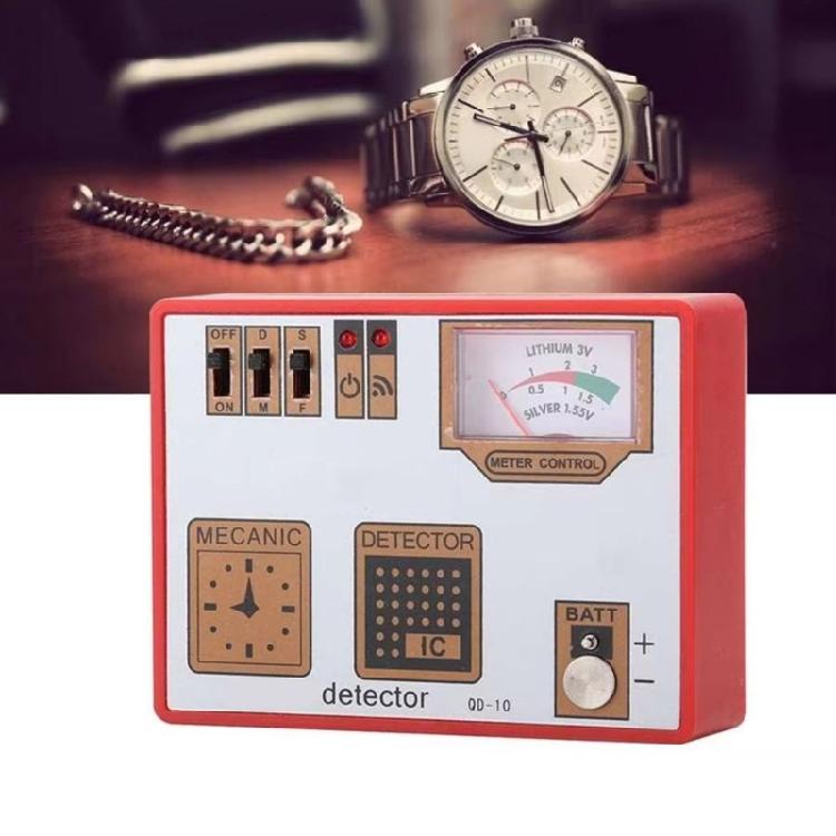 Multifunctional Electronic Meter Watch Repair Tool Featuring Battery Pulse Testing & Movement Assessment Pulse Analysis