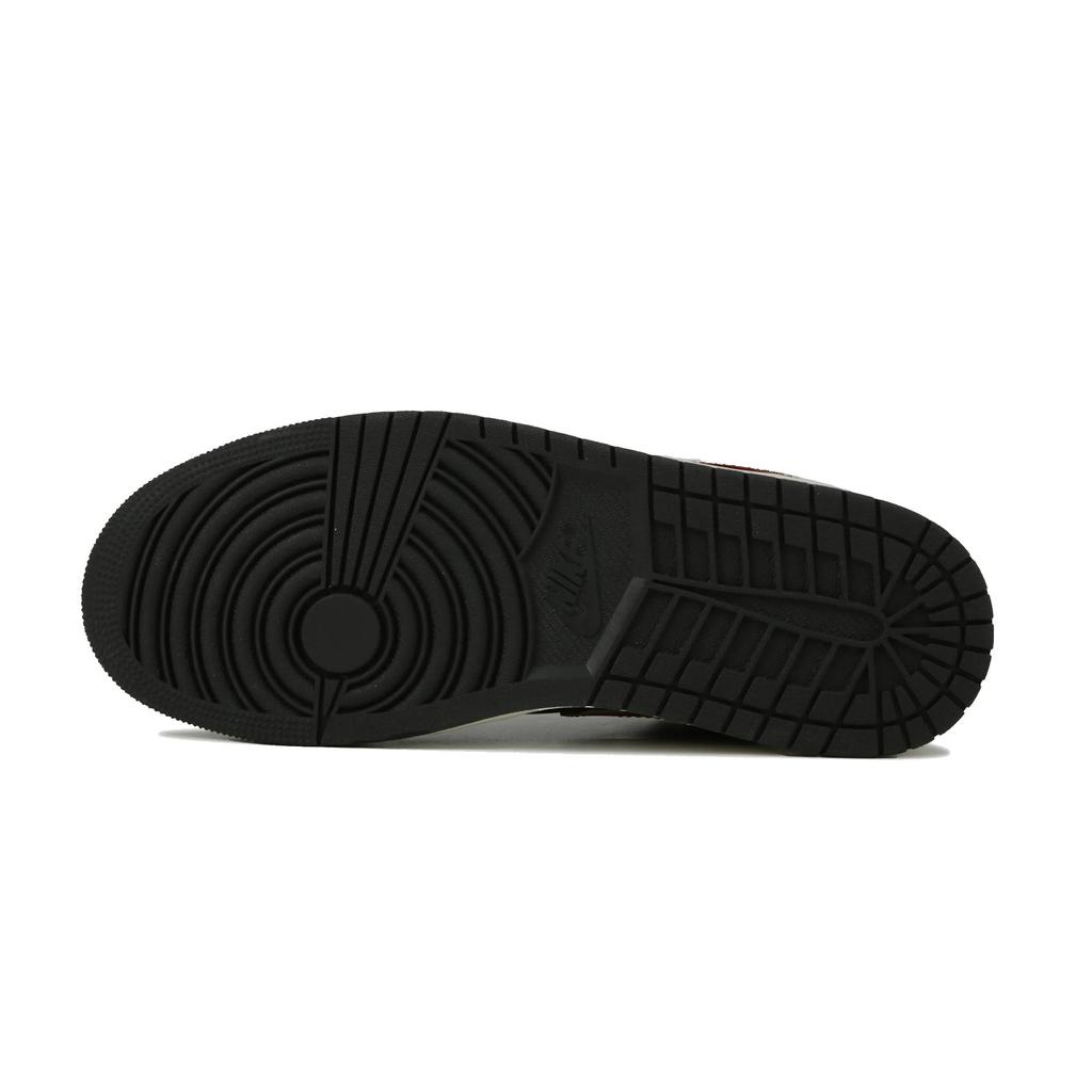 Jordan Air Jordan 1 Low 'Shadow' Synthetic Leather, Leather, Shadow, Horse Year Limited Cushioning, Wear Resistant 553558-040(Team855-)