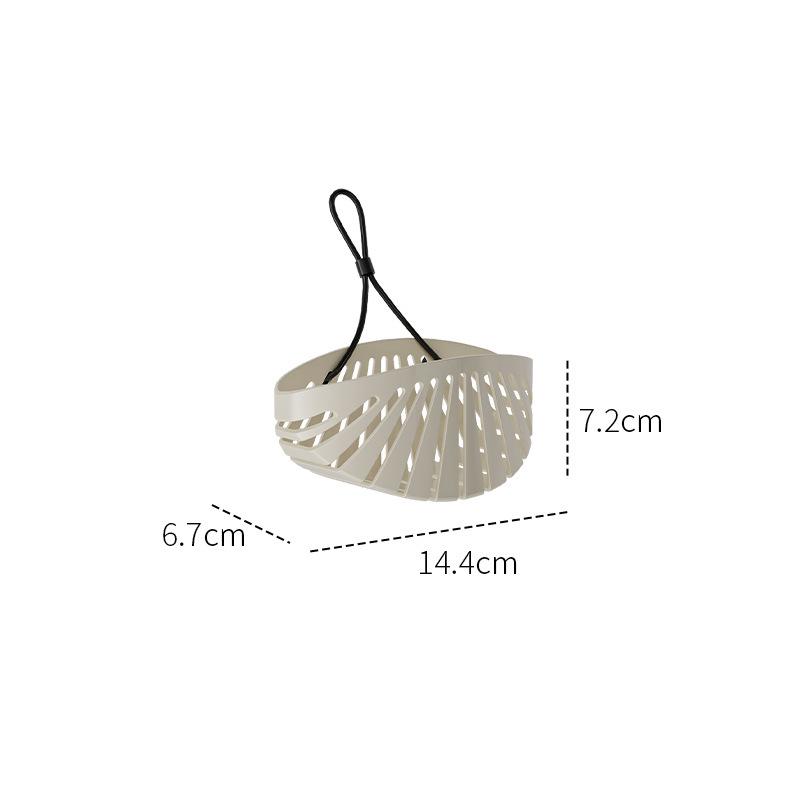 

Aquarium Sponge Holder with Lanyard - Kitchen & Bathroom Hanging Storage Basket