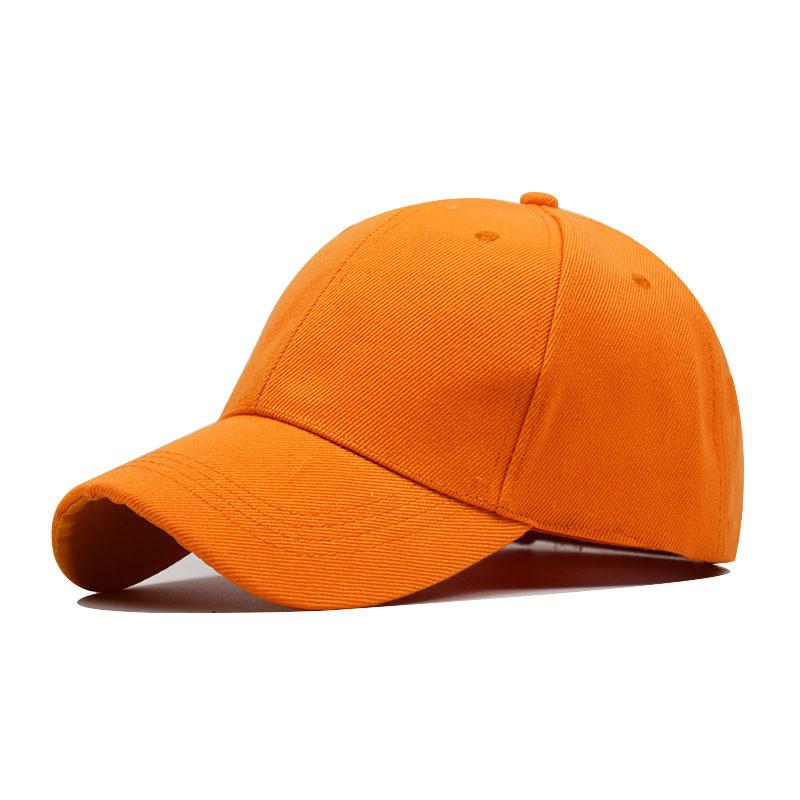 Duck Tongue Hat Sunshade Hat Solid Color Baseball Hat Polyester Cap Breathable