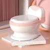Toddler Transition Potty Trainer Detachable Cleansing Prevent Slip Soft PU Cushion Potty Training Toilet