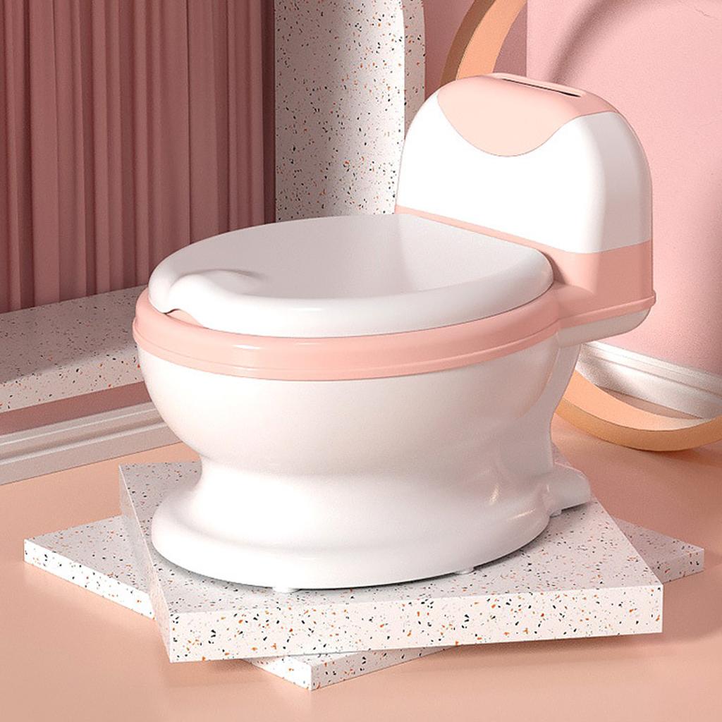 Toddler Transition Potty Trainer Detachable Cleansing Prevent Slip Soft PU Cushion Potty Training Toilet