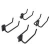 4PCS Heavy Duty Shovel E Track Hook Enclosed Design Multifunctional Steel E Track J Hook for Truck