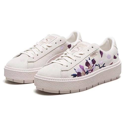 PUMA Suede Platform Trace Flowery Womens 367810-01