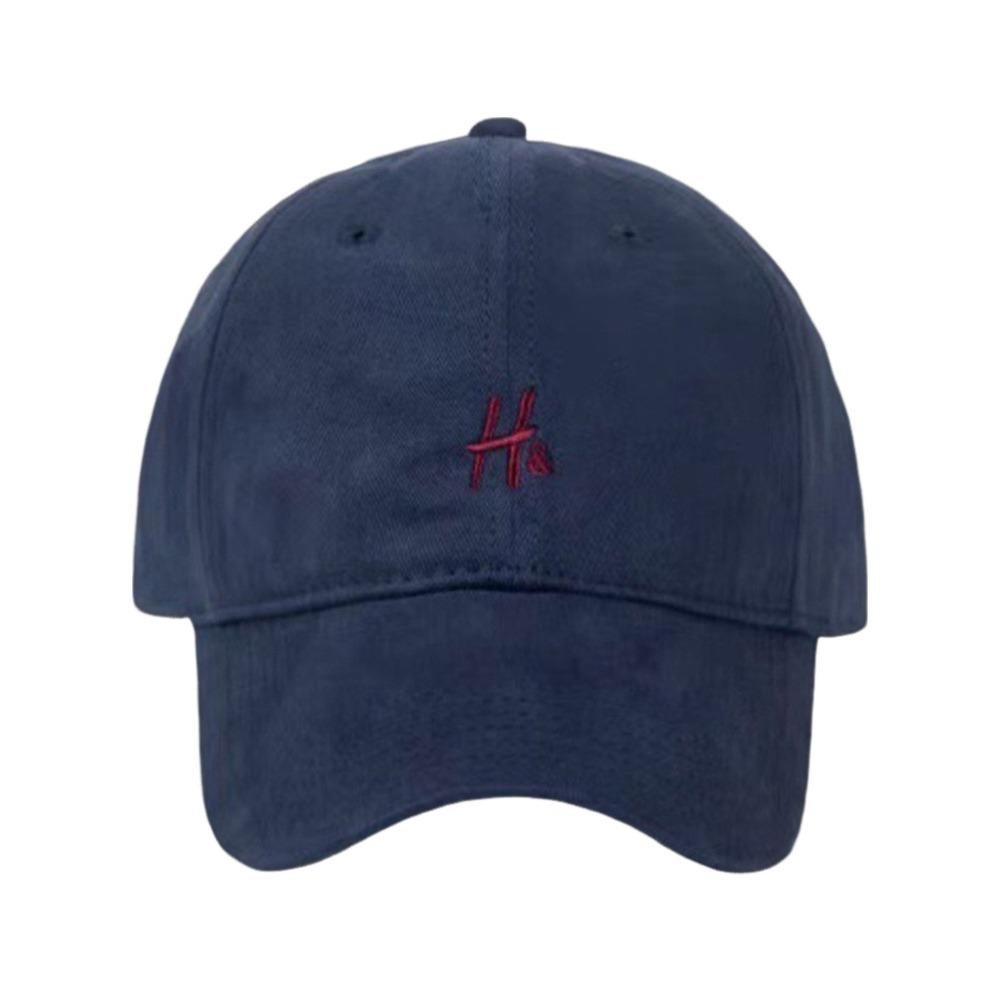 Shows Face Small Sun Visor Hats H Letter Hip Hop Hat Fashion Duckbill Cap  Spring Summer Autumn