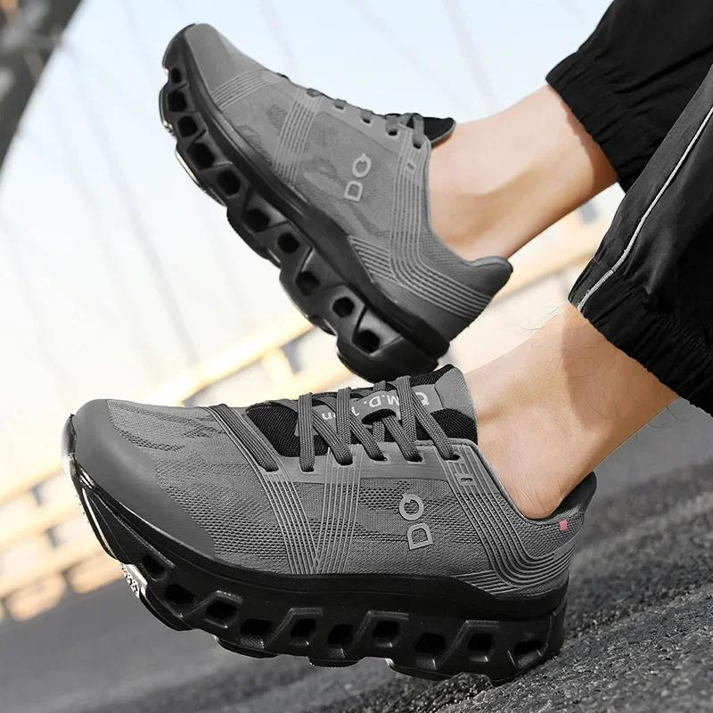 Men Casual Sports Shoes Fashion Men's Shock Absorbing Off Road Running Fashionable Versatile Suitable for Daily Wear and Various Occasions