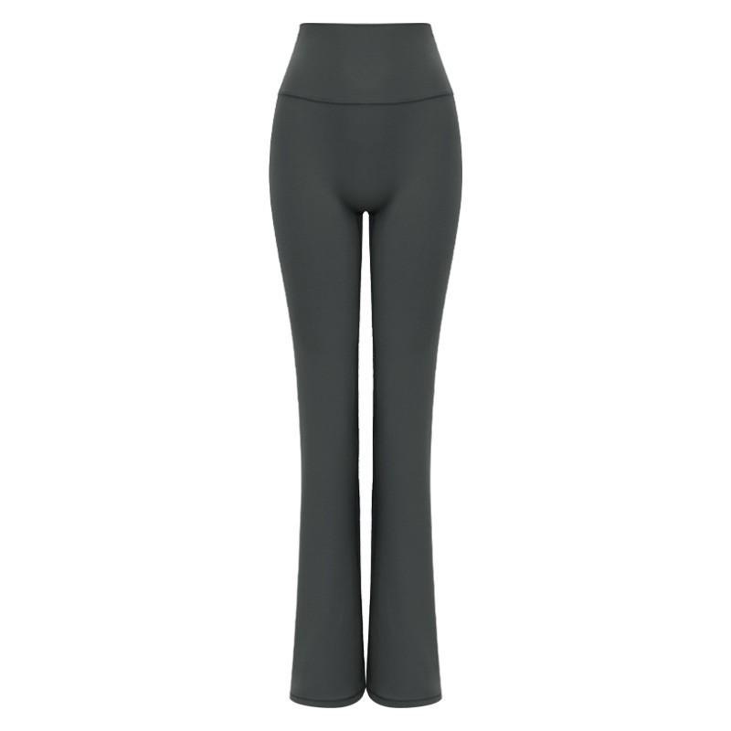 Women's High Waist Yoga Pants - Spring/Summer 2026 Micro Flare Hip-Lifting Sportswear for Outdoor Pilates & Fitness