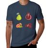 MIX FRUIT STICKER PACK TShirt Casual Loose Daily Wear TShirt