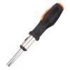 Ratchet Screwdriver Handle 1 4in 6 3mm Multifunction Quick Series Bit Sleeve Screwdriver Bit Straight Shank Style