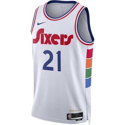 Grafikdruck Rundhals Ärmelloses Basketballtrikot Herren Tops Weiß FQ4355-101