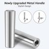 304 Stainless Steel Beer Tap Handle,3/8" Thread Stylish Homebrew Faucet Handle for Craft Beer Kegerator Tower,Stout Nitro Coffee