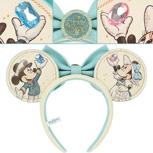 Tokyo DisneySea 25th Sparkling Jubilee Minnie Mickey Ear Headband