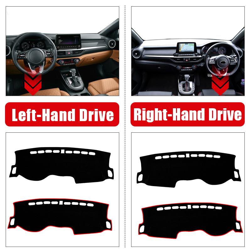 For Kia Cerato K3 Forte     Car Dashboard Cover Mat Dash Board Sun Shade Pad Anti-UV Case DashMat Accessories