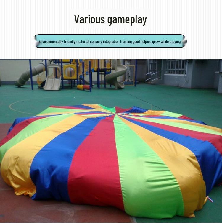 Rainbow Umbrella Early Education Outdoor Parent-Child Toys and Sports Equipment for Kids