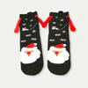 European And American Magnetic Hand-Holding Socks, Viral Mid-Calf Socks For Autumn/Winter, Trendy Cartoon Christmas Socks