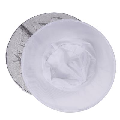 1 st Biodling Skyddande Bihatt Anti Bi Vit Hatt-Slöja Combo Bihatt Insekt Nätmask Biodlingsskydd Biodlare