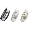 LHD RHD 3 Colos Car Interior Sun Visor Vanity Mirror Cover Upgrade For BMW MINI R55R56 R60 2007-2014 511673168333 511673168334