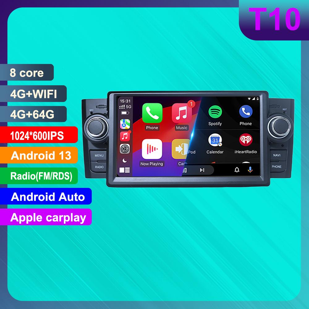 Fiat Grande Punto/Linea Car Navigation Camera with Android & CarPlay Support