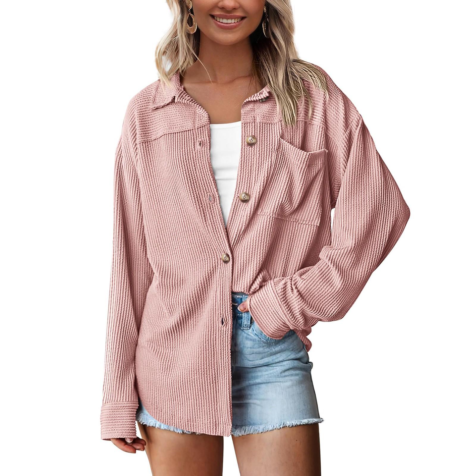 

Топы для женщин, пуловеры с длинными рукавами, повседневные рубашки, топ XS розовый