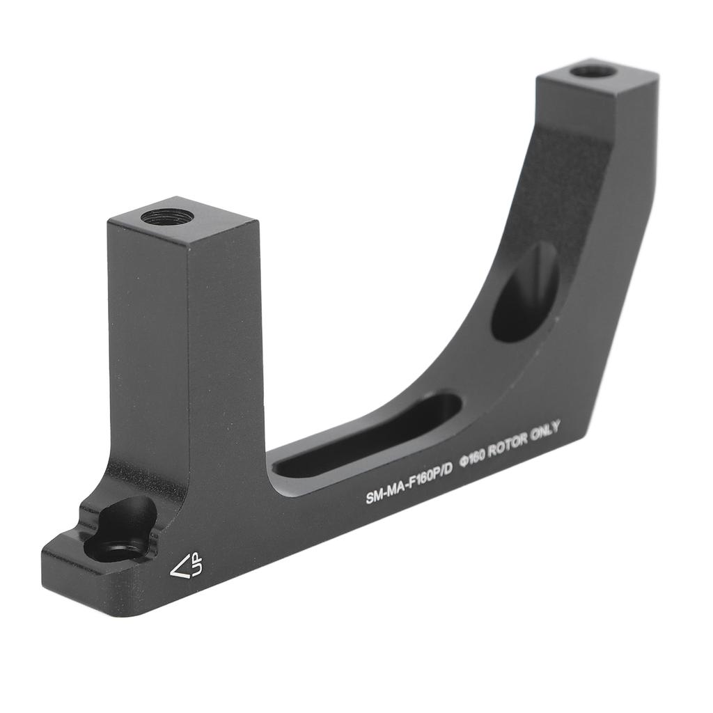 Bike Disc Brake Adapter Aluminum Alloy Disc Brake Mounting Bracket for Front 160mm Rotor