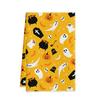 Halloween towel ornament gift microfiber printing kitchen towel special dish towel rag