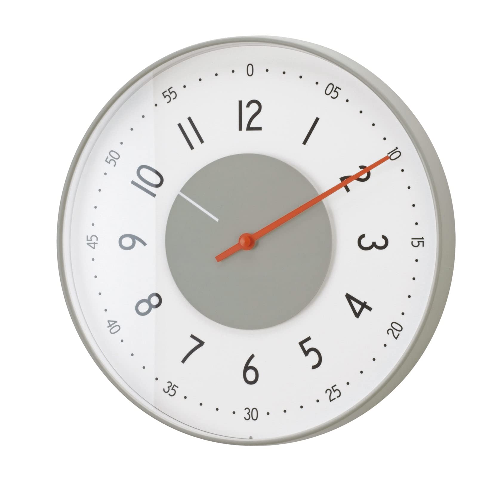 

Interform Настенные часы Meltz Светло-серый Оранжевый Диаметр 29 см x Глубина 4 см Плавный ход CL-4091