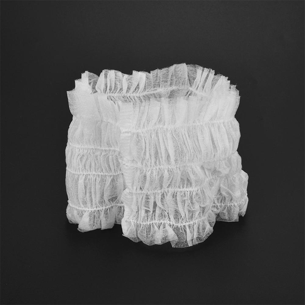 100Pcs Disposable Headband Non Woven Soft Stretch Skin Care Hair Band Women Spa Headbands Salon Makeup Sauna Essential Supplies