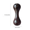 Natural Sandalwood Dual Head Facial Massager Smooth Surface Ergonomic Handle For Daily Acupressure Skincare Relaxation