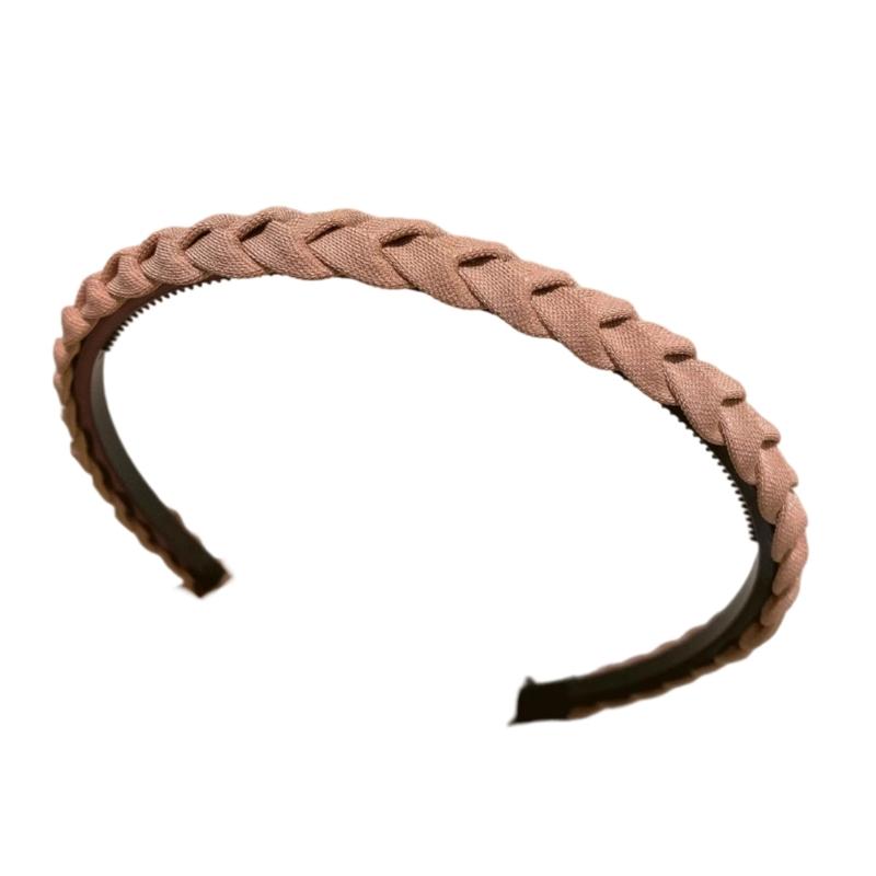 Secure Teeth Grip Hairband With Braided Design For Daily Skincare Workouts And Makeup Flyaway Control Stay In Place