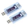 1PCS USB Charger Tester Voltmeter Ammeter Current Voltage Tester KWS-V20/V21 LCD Digital Display Power Battery Capacity Detector