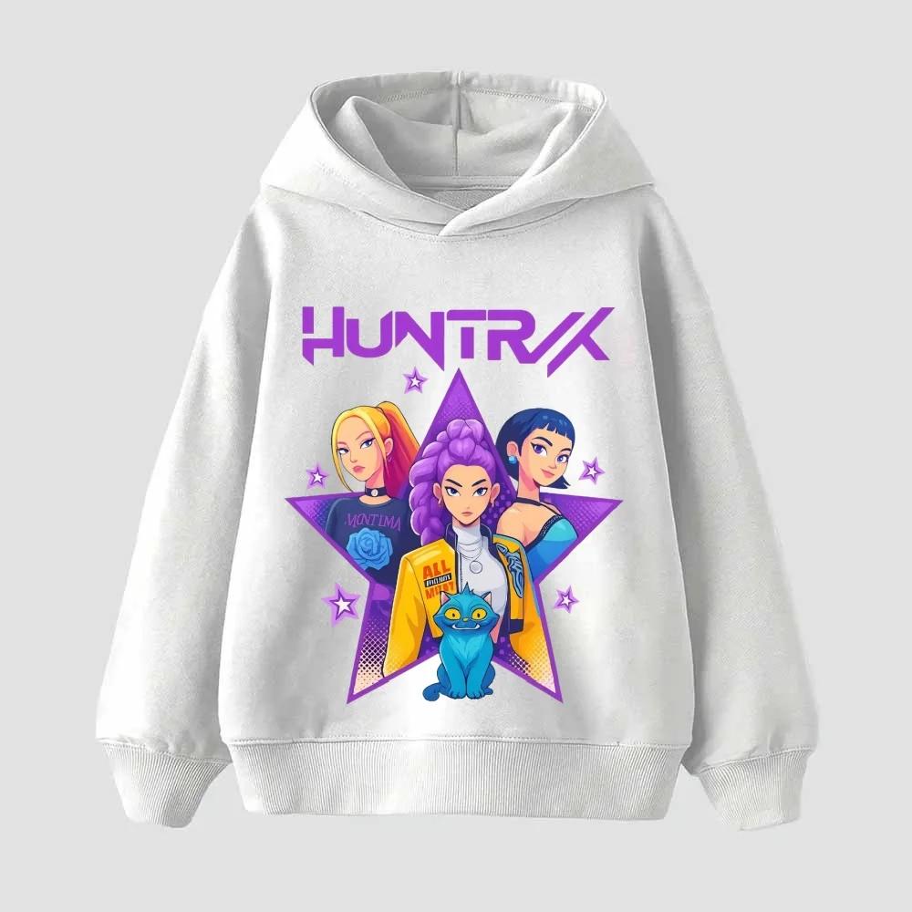 KPop Demon Hunters Baby Hoodie Girls' and Boys' Fashion Casual Hoodie K-Pop Demon Hunters Children's Gif