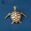 Solid Copper Turtle Ornament Decoration Brass Animal Figurine Desktop Statues Home Indoor Tabletop Decor Toy Sculpture
