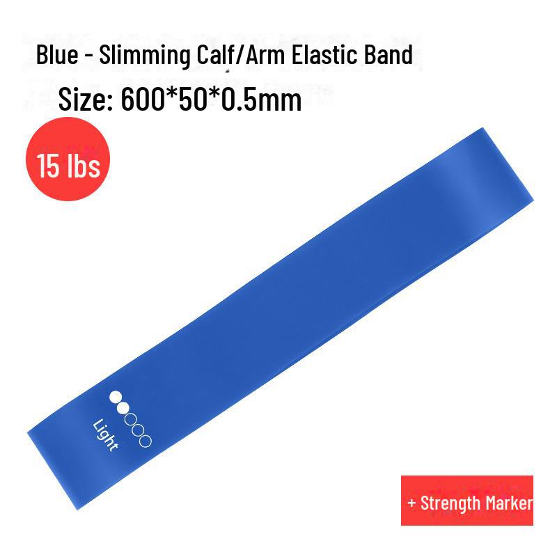 Taśma oporowa do jogi TPE pogrubiona, odporna na pękanie