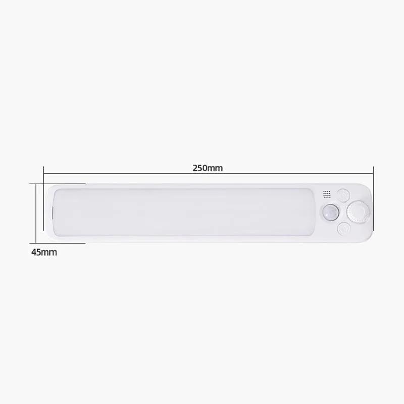 

Wireless Motion Sensor Night Light USB Rechargeable Lamp Under Cabinet Led Lights for Kitchen Cabinet Bedroom Wardrobe Lighting