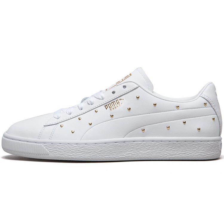 PUMA Basket Studs 'White' Women's 369298-01