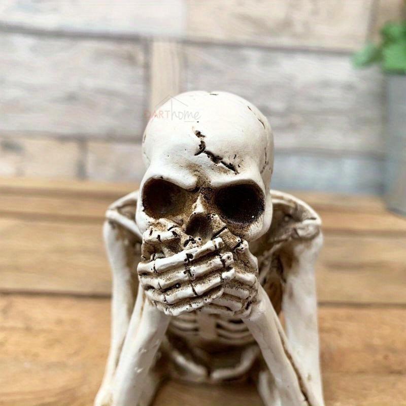 1pc Human Skeleton Simulation Halloween Decoration Graduation Season Decorations Goth Family Decorations Scary Cabin Decorations