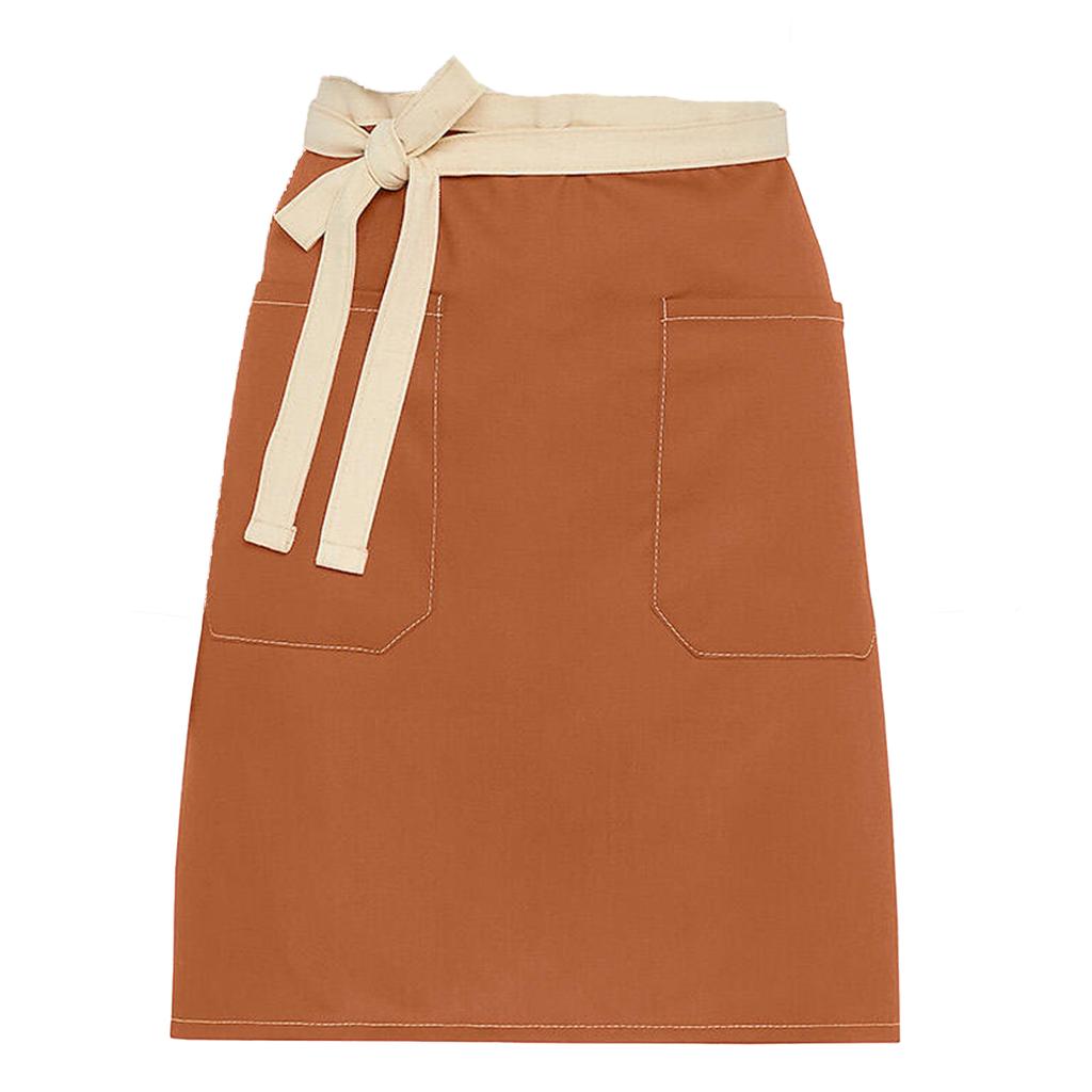 SG Accessories Bistro Santorini Contrast Pocket Short Apron