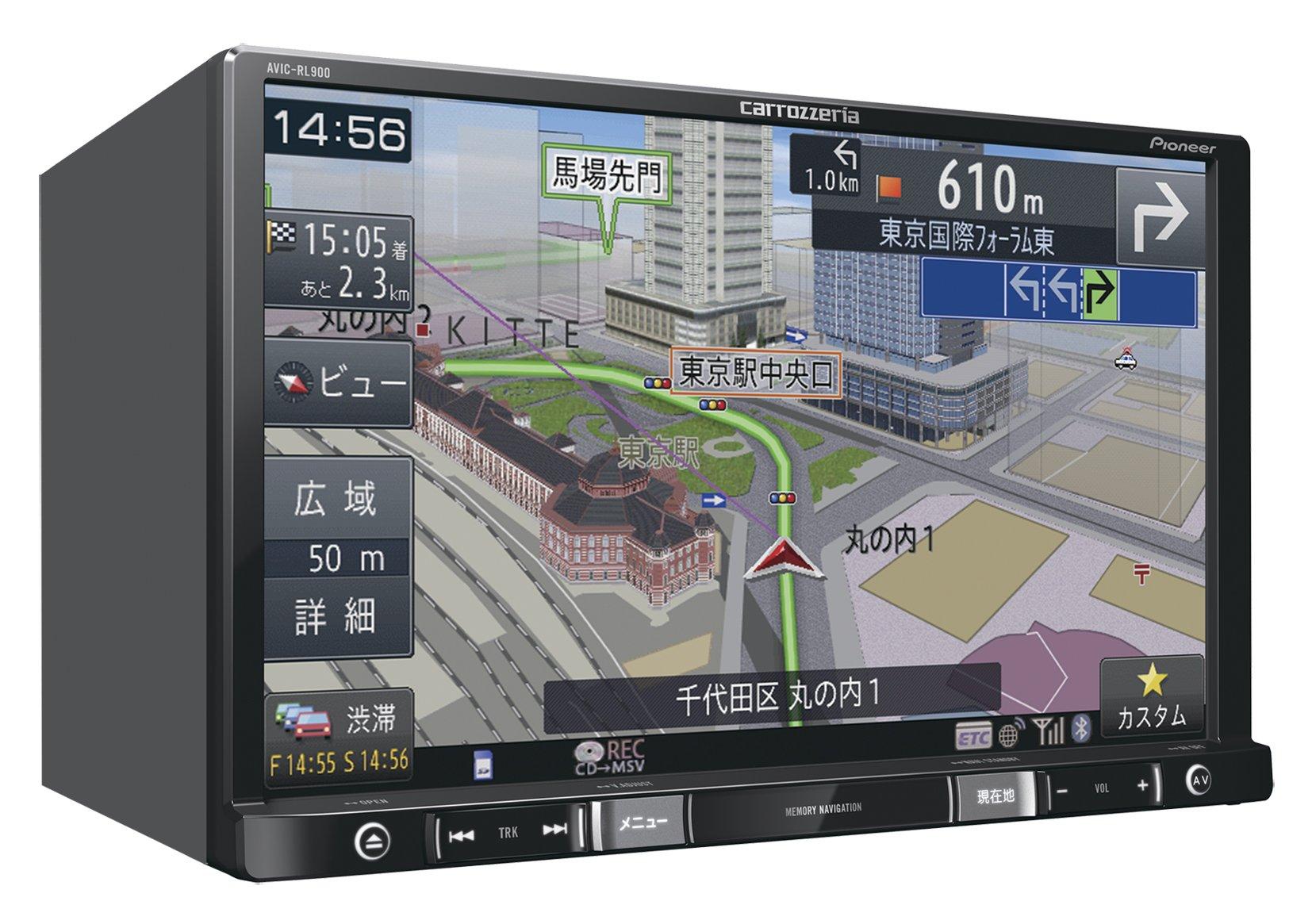 

Carrozzeria Raku Navi 8 Type Car Navigation Full Audio (Pioneer) AVIC-RL900 Seg/DVD/CD/SD/Bluetooth