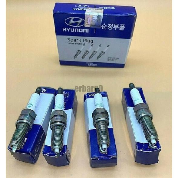 4 шт. Иридиевые свечи зажигания 18846-10060 SILZKR6B10E для Hyundai ACCENT KIA SOUL OEM