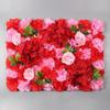Handmade Artificial Flower Wall Panels 60X40cm Silk Rose Flower Wall  Stage Supplies