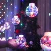 LED Holiday Light Christmas Decoration Lamp Room Decor Garland Santa Tree Moon and Star String Lights Decoration Accessories