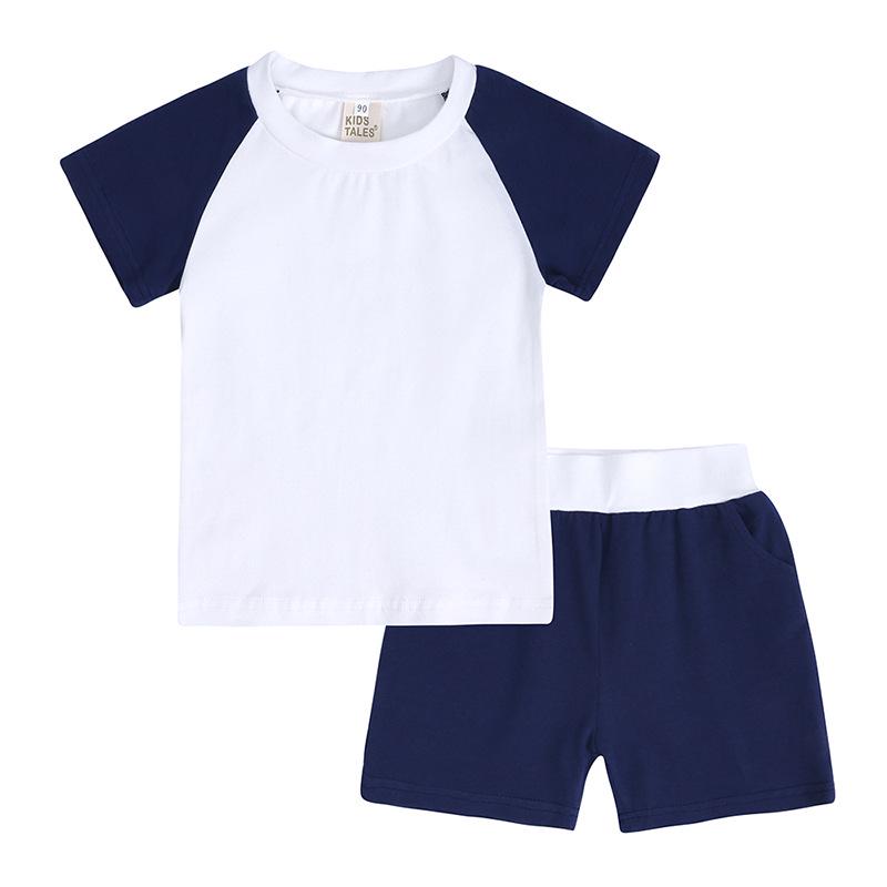 2026 Summer Sports Set for Boys & Girls: Short Sleeve T-shirt and Shorts Two-Piece Set for Toddlers and Children