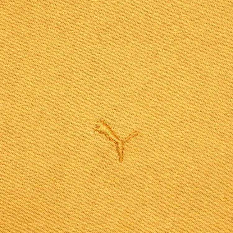 New PUMA CLASSICSSelect HAUS T Shirt Unisex Mustard Color 55 631558-55