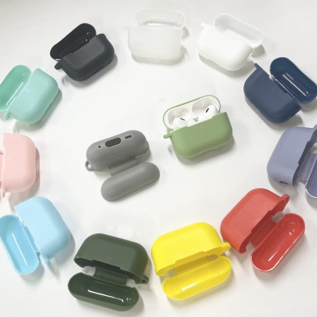 Custodia protettiva in silicone per AirPods Pro2 - Cover per auricolari AirPods Pro.