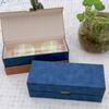 Large Capacity Eyewear Case Soft 2 Pair Eyeglasses Holder Double Layer Glasses Box Innovative Travel Myopia Glasses Case